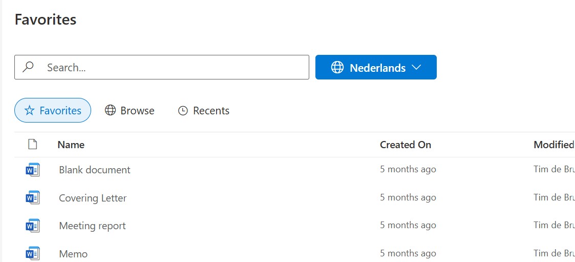 Zoeken naar modellen