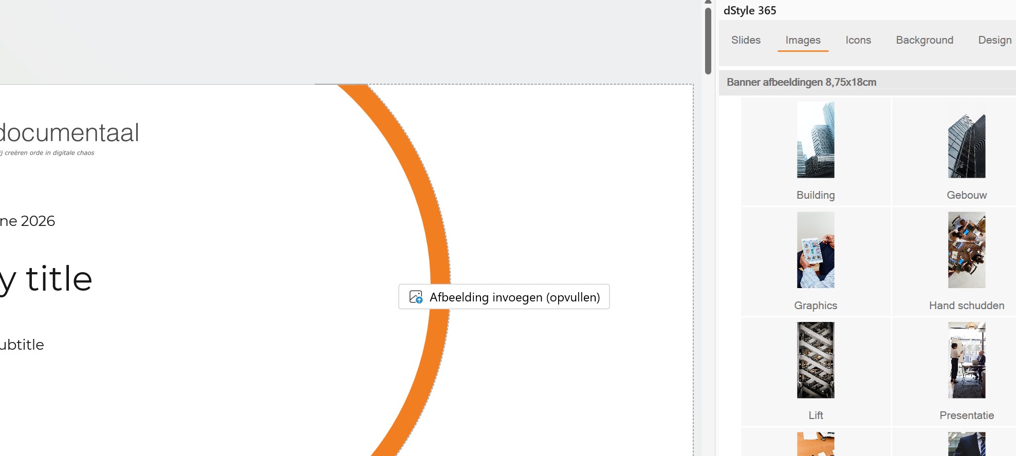 Images tab