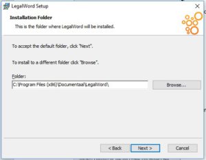 Installatiewizard