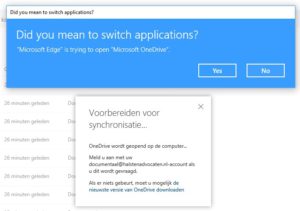 OneDrive toestemming