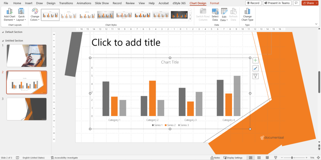 Designs ribbon in PowerPoint