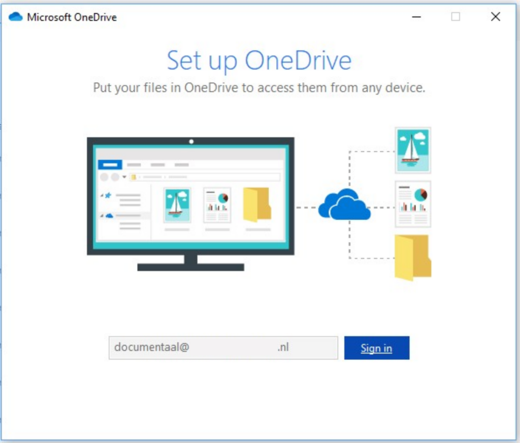 SharePoint inlogscherm