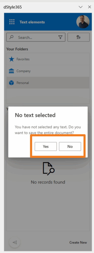 Create tekstfragment